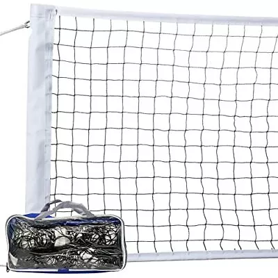 Outdoor Volleyball Net - Heavy Duty 32x3 FT Professional Grade With Reinforced • $29.78