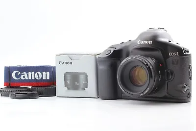 CT/ 114 [Optical MINT W/ 50mm F1.8 II Lens ] Canon EOS 1V Film Camera Body JAPAN • $699.99