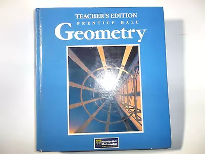 Prentice Hall Prentice Hall Geometry Teacher’s Edition 1990 Hardcover – Used • $20