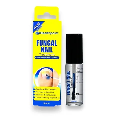 Fungal Nail Treatment 5ml With Urea Lactic Acid Results In 2 Weeks Healthpoint • £6.99