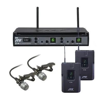 JTS E7-DU Beltpack System UHF Wireless Radio Microphone Lapel Conference • £366.50