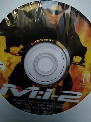 Mission: Impossible II (DVD Disc Only 2000) Tom Cruise Widescreen 2 • $2.43