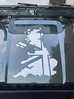 Land Rover Series / Freelander Bonnet British Sticker Graphics Adventure Vinyl • £22