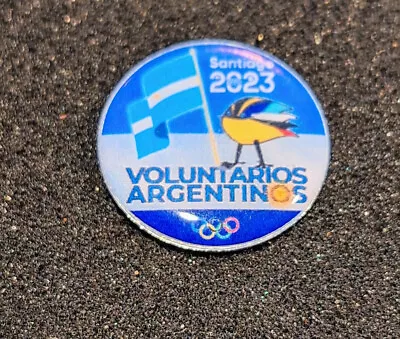Rare 2023 Pan American Games Argentina Volunteer's Pin • $12