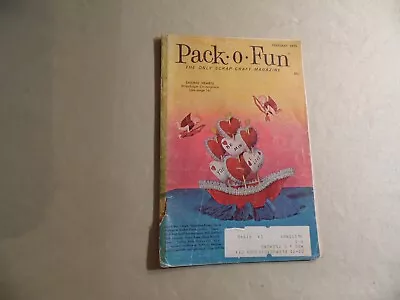 Pack O Fun Magazine / February 1970 / Free Domestic Shipping • $6.49