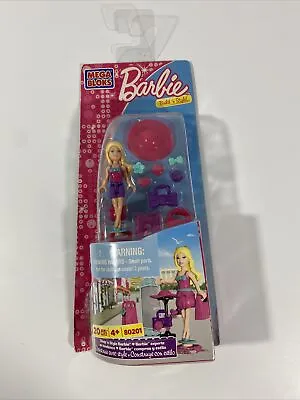 Mega Bloks - BARBIE Mini Figure SHOP N STYLE Set  Build 'n Style Blocks • $9.90