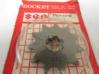 Suzuki New TS50 ALT50 LT50  Front Drive Sprocket 11T 27511-22700 • $14.99