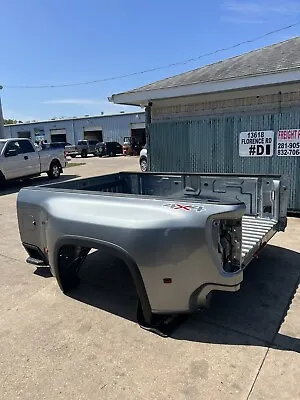 $3500 • Buy 2020-2024 Chevy 3500 Dually Bed 8 FT Slate Grey OEM BED ONLY DRW NEW Take Off