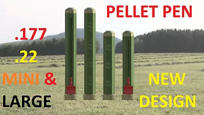 PELLET PEN Loader Dispencer 177 22 Break Barrel Air Rifle  Pistol HFT FT HUNTING • £9.99