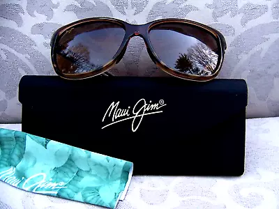 MAUI JIM STARFISH Brown-Tortoise & Bronze Sunglasses ~~ HS744-01T • $109.98