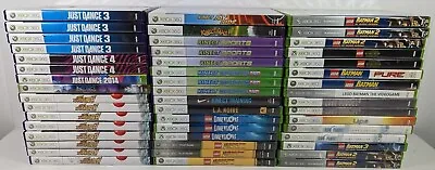 $9.99 • Buy Microsoft Xbox 360 Cheap Affordable Value Games J-Z Tested Resurfaced Complete