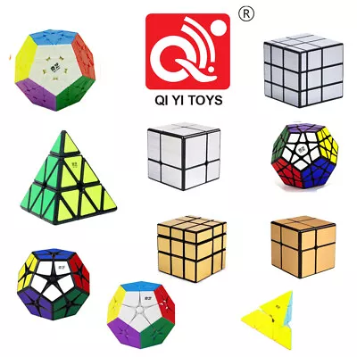 AU Dispach Qiyi Pyraminx Megaminx Mirror Kilominx Puzzle Cube Rubiks Xmas Toys • $15.99