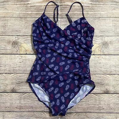 Miraclesuit Onepiece Swimsuit Pineapple Pattern Size 16 • $39.99