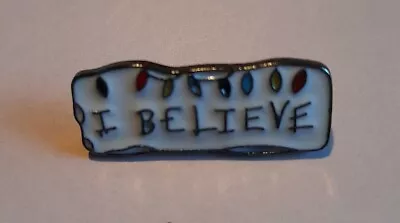 I Believe Fairy Lights Pin Badge • £3.25