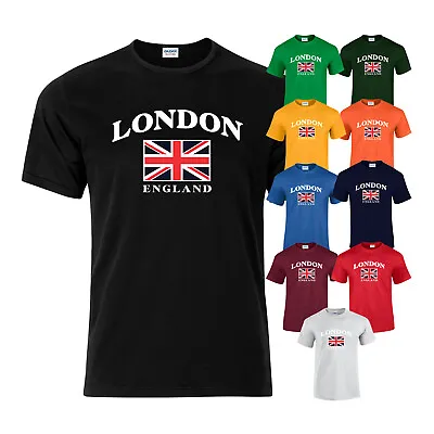 London England Unisex T-Shirt Great Britain Union Jack T Shirt Gift Souvenir • £9.99