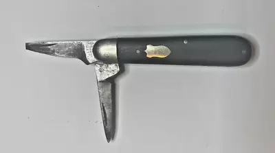 Vintage 1863 - 1926 MILLER BROS CUT. CO. MERIDEN 3 3/8  2 Blade Pocket Knife-VG • $8.88