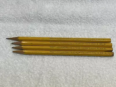 VTG Koh-I-Noor L & C Hardtmuth Inc. 1500/HB Four Drawing Pencils Sharpened • $8