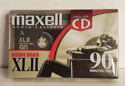 Maxell XL II 90 Audio Cassette Tape Media IEC Type II High - Brand New • $3.15