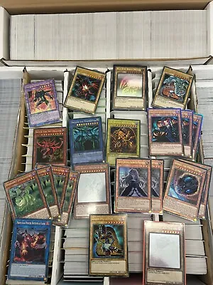 YUGIOH  1000 Card Shiny Common MEGA COLLECTION SALE 500000 Cards Must Go Joblot • $53.14