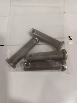 4 Pack   Steel Clevis Pin 3/8 X 1-1/2    .375 X 1.5 (affective Length 1-5/16)    • $12.99