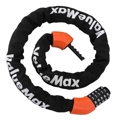 3.2FT Bike Chain Lock Heavy Duty Anti Theft Security Chain Lock 5-Digit Code NEW • $19.99