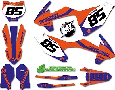 Graphics For KTM 85 SX 2013 - 2017  San Marino Style Full Sticker Kit Decals • $212.42