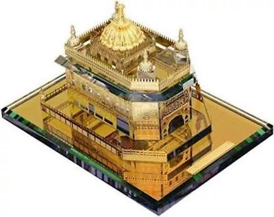 Crystal Gold Plated Miniature/Model Of Amritsar Golden Temple For Home/Office &  • $49.99