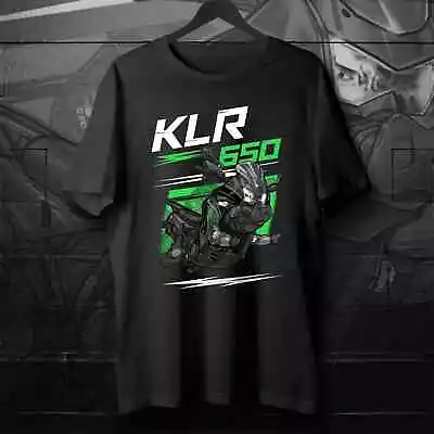 Kawasaki KLR650 T-Shirt Motorcycle Tee Shirt For ADV Riders 2008-2018 • $28.99