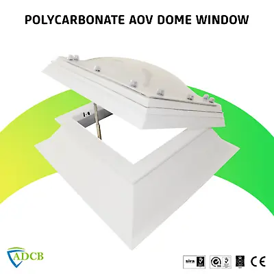£1001.13 • Buy 1m2+ Opening Access Hatch / AOV Smoke Vent Flat Roof Dome Rooflight Window