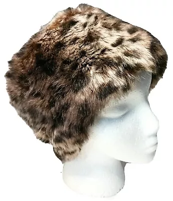 ASOS Leopard Print Faux Fur Hat • £8.45