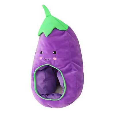 £13.50 • Buy Eggplant Beanie Plush Ski Hat Easter Party Favor Gift Novelty Headgear