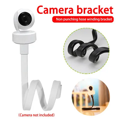 1/4 Interface Flexible Mount Bracket For Smart Baby Monitor Security Cam Holder • $15.33