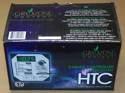 Grozone Control HTC Climate Controller CO2 RH & Temperature Controller • $144.64