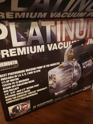 $339.98 • Buy JB Industries DV-200N PLATINUM 7 CFM 2 Stage Vacuum Pump
