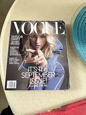 Taylor Swift VOGUE MAGAZINE SEPTEMBER 2019 Cover • $19.89