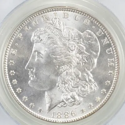 Fresh BU 1886 Morgan Silver Dollar $1.00 Philadelphia - Uncirculated Condition • $62.95