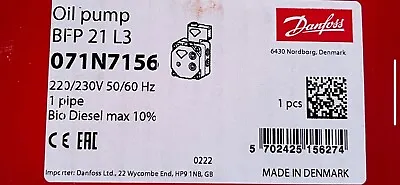 £99 • Buy Danfoss Oil Pump 21 L 3