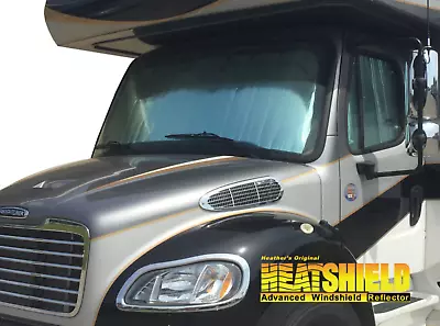 HeatShield Side Window Sun Blocking Shades For Freightliner M2/S2RV Cab + • $20