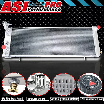 ASI 3ROW Aluminium Radiator For 1991-2001 1992 Jeep Cherokee XJ 4.0L AT CC1193 • $119.95