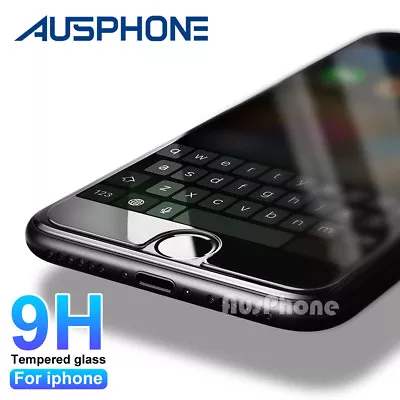 $4.95 • Buy 2x IPhone 8 Plus 7 Anti Scratch Resist Tempered Glass Screen Protector For Apple