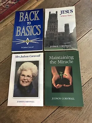 Judson Cotneall X 4 Books Jesus Is Better Than Maintaining A Miracle Mrs Judson • £10