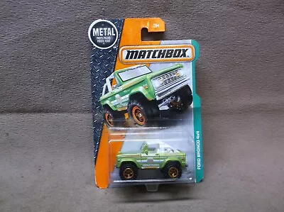 Matchbox Green 2016 No # Ford Bronco 4x4 Truck Bikini Top Off Road Mb Ambassador • $4