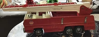 Vintage Tonka Metal Extension Ladder Fire Truck Diecast Toy Working • $40