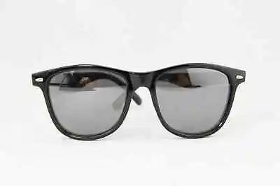 Alain Prost 031 Black Sunglasses Gray Flash Lenses External Anti-Reflex • $28