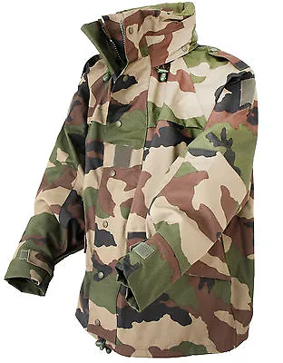 French Army Goretex Parka / Jacket Genuine Military Issue Surplus Waterproof  • $74.33