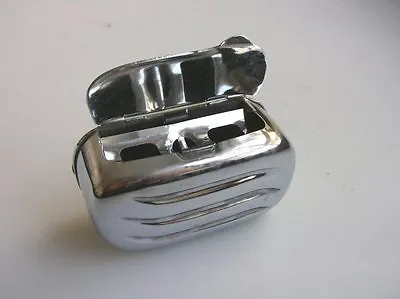 Vintage Chrome Car Ash Tray Vw Volkswagen Bus T1 Volkswagen Mb Cox Karmann Nos • $135