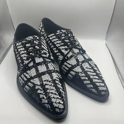 D&G Dolce Gabbana Sequin Dress Shoes Size Uk 2.5 • £125