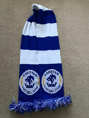 £14.99 • Buy Chester FC Vintage Football Adult Scarf-Mint Condition