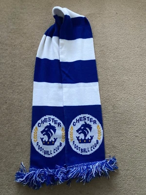 £14.99 • Buy Chester FC Vintage Football Adult Scarf-Mint Condition
