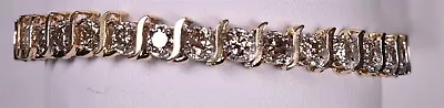 14k Yellow Gold 5 Ct T.W. Diamond Tennis Bracelet 8''  • $2900